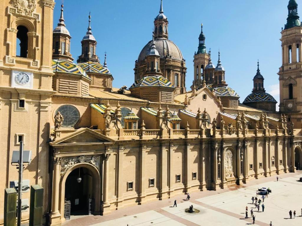 Апартаменти Vtz El Balcon A La Basilica I - Vistas Inmejorables A La Basilica Del Pilar! Сарагоса Екстер'єр фото